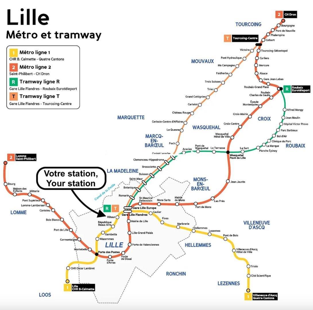 Vieux Lille On Rue De La Monnaie! Apartment Екстериор снимка
